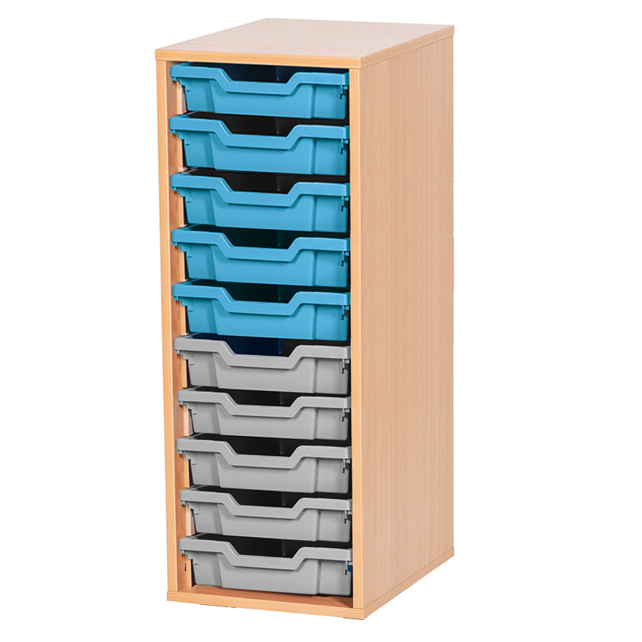 Smart Storage 10 Shallow Tray Single Unit