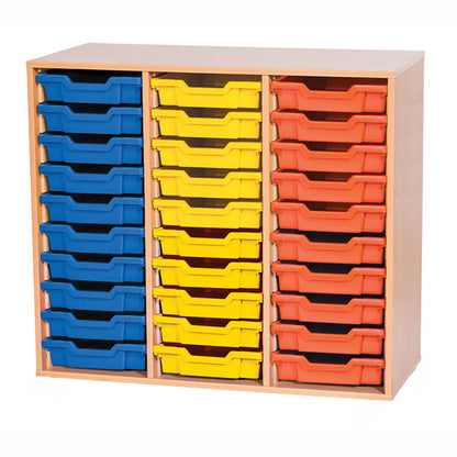 Smart Storage 30 Shallow Tray Triple Unit