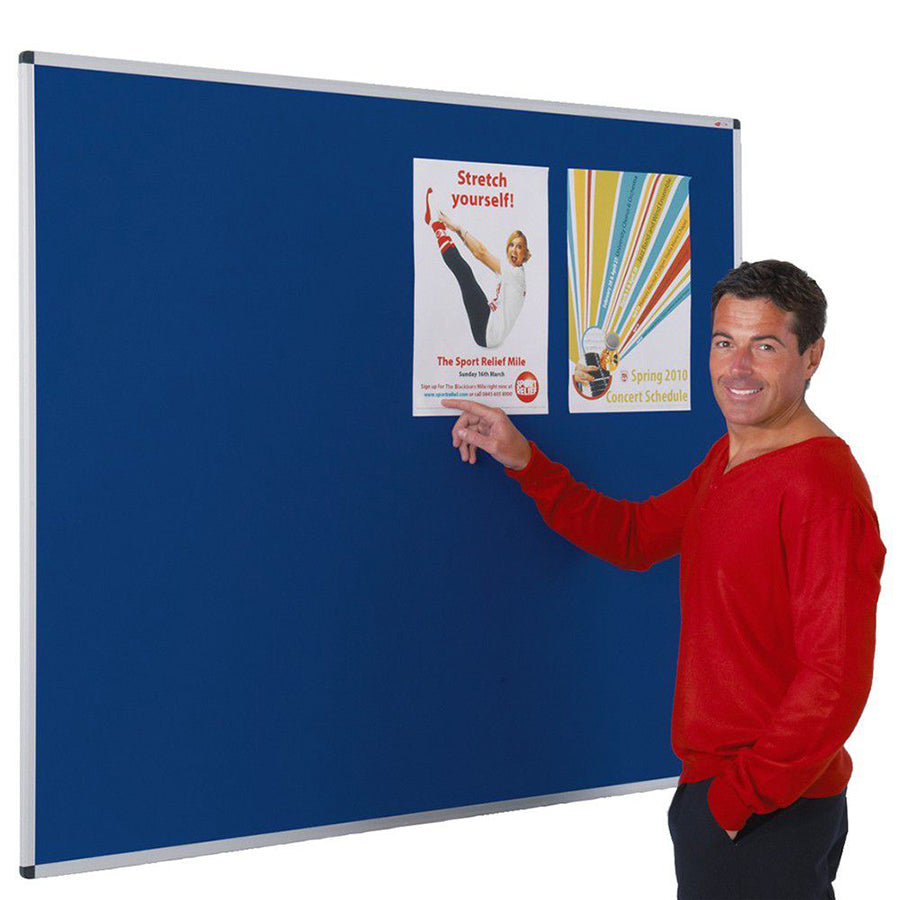 Aluminium Framed Felt Noticeboard
