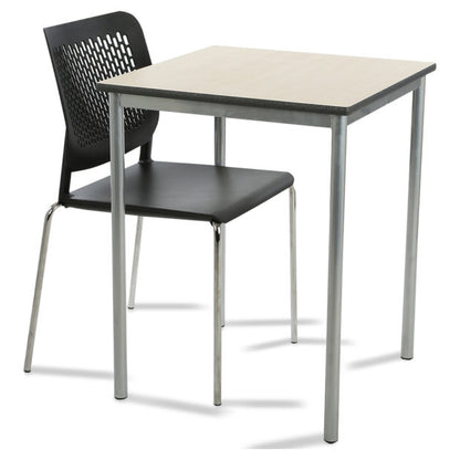 Cogent Classroom Table 600x600 Square Textured PU Edge