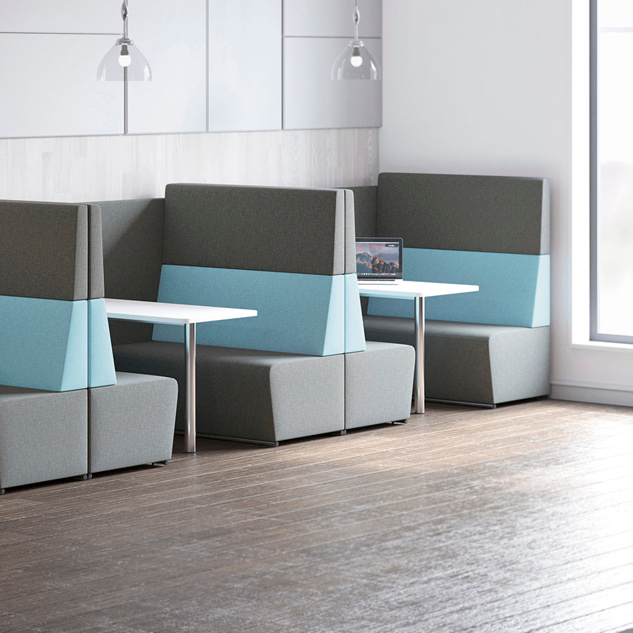 Fifteen 6 Seater Low Back Diner Unit