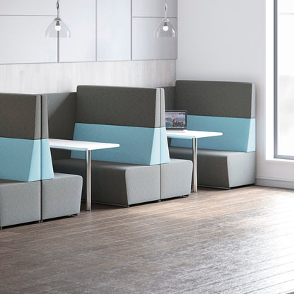 Fifteen 6 Seater Low Back Diner Unit