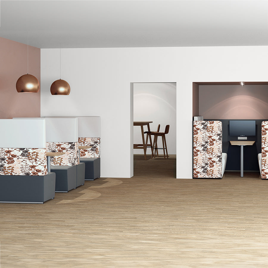 Fifteen 6 Seater Low Back Diner Unit