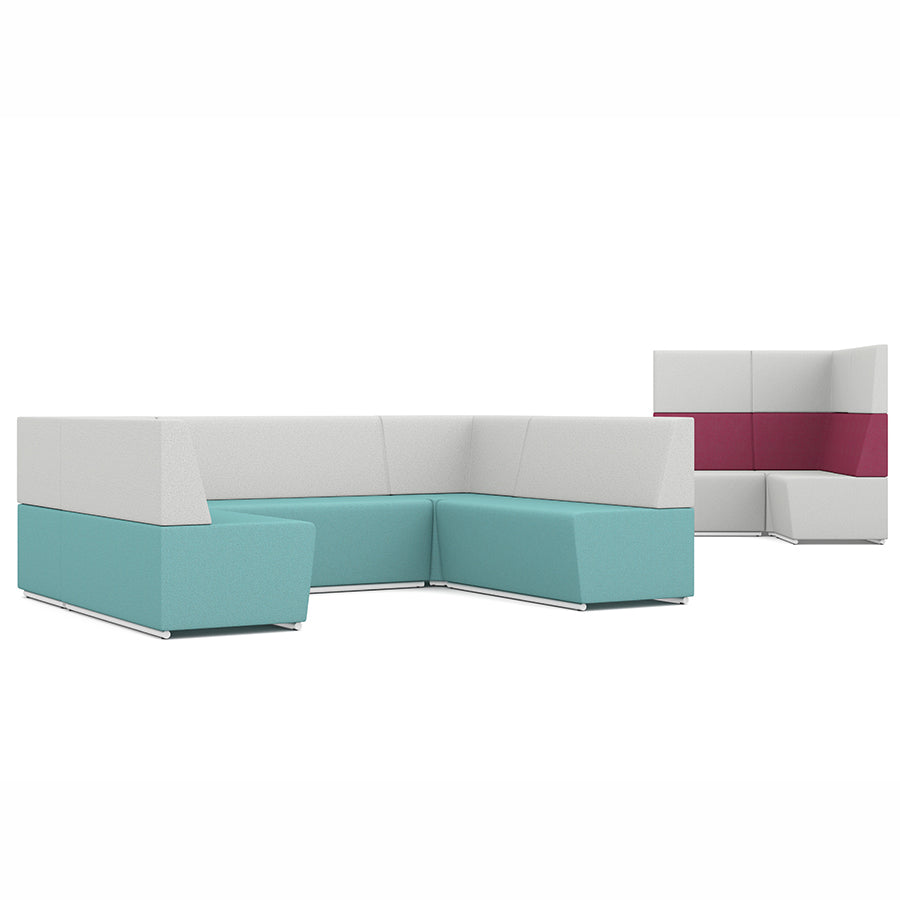 Fifteen 3 Seat High Back Soft Seating