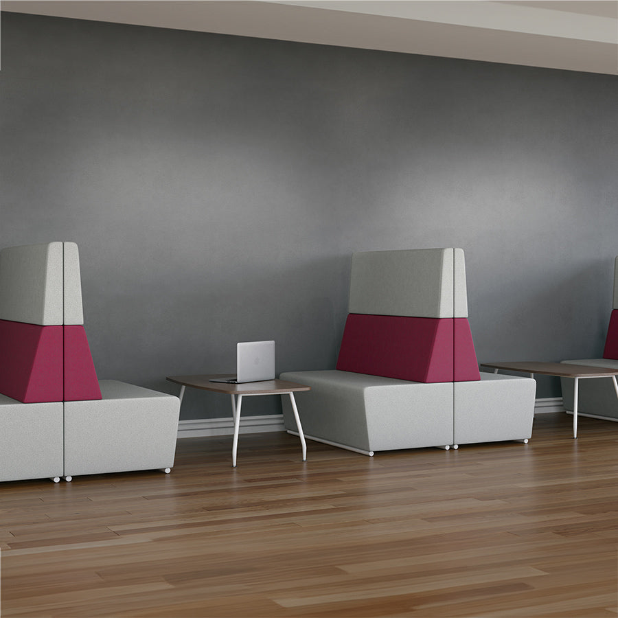 Fifteen 3 Seat High Back Soft Seating