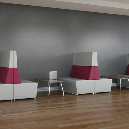 Fifteen 3 Seat High Back Soft Seating