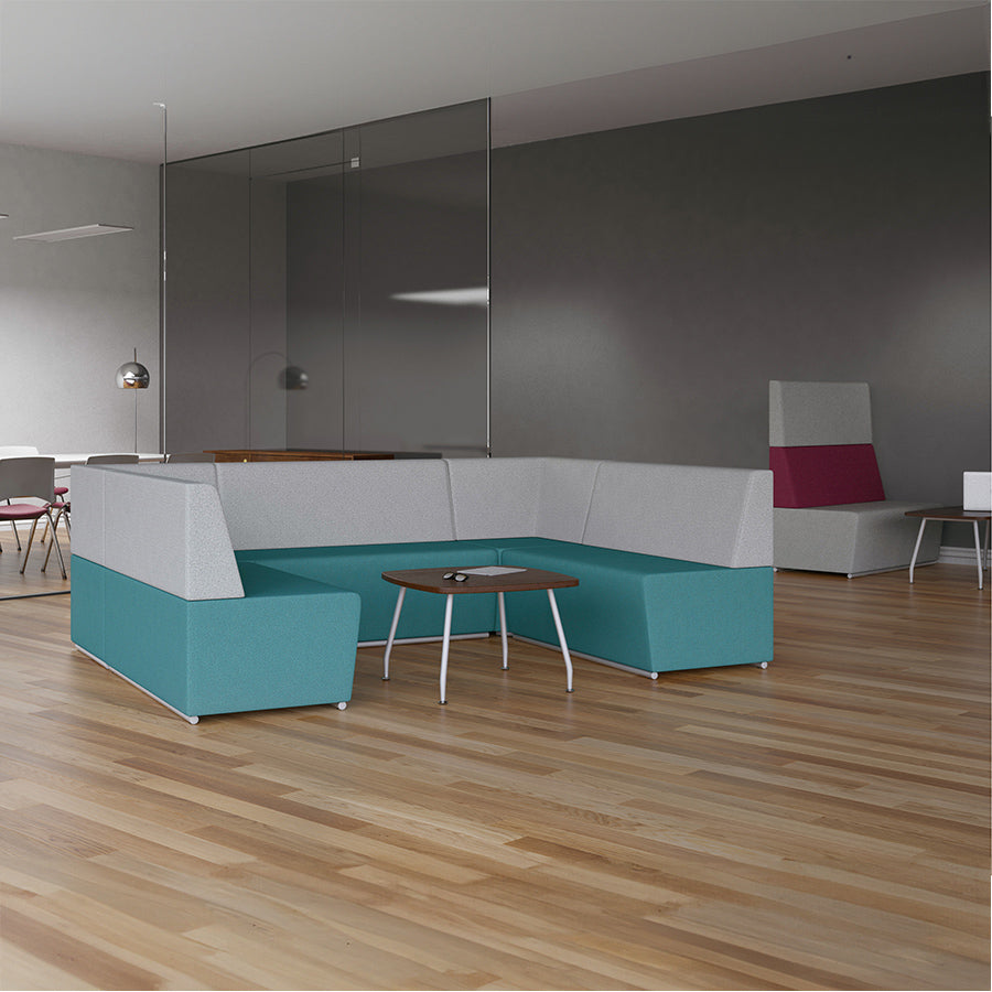 Fifteen 3 Seat High Back Soft Seating