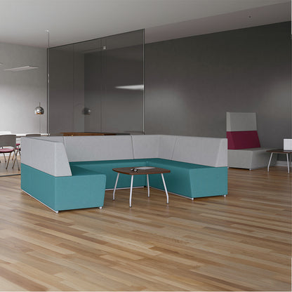 Fifteen 3 Seat High Back Soft Seating