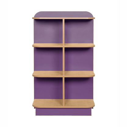 KubbyClass® D-End Cap Library Bookcase (3 Sizes)