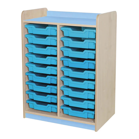 KubbyClass® - 18 Shallow Tray Double Unit