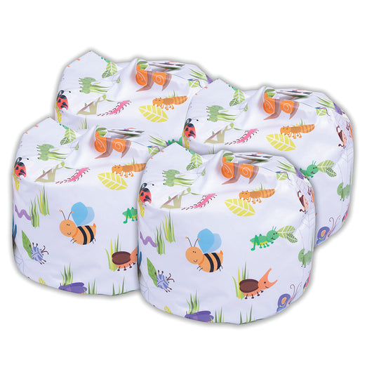 Mini-Beast Pack Of 4 Nature Theme Classroom Toddler Bean Bags