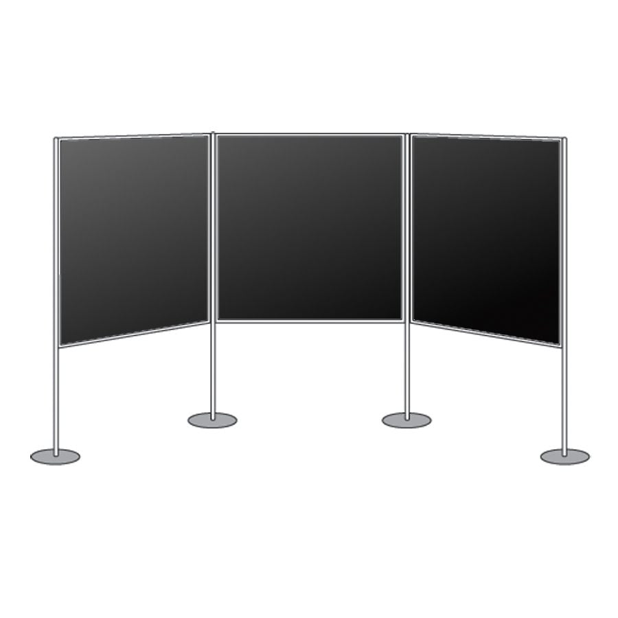MightyBoard Display System - 3 Panel Landscape