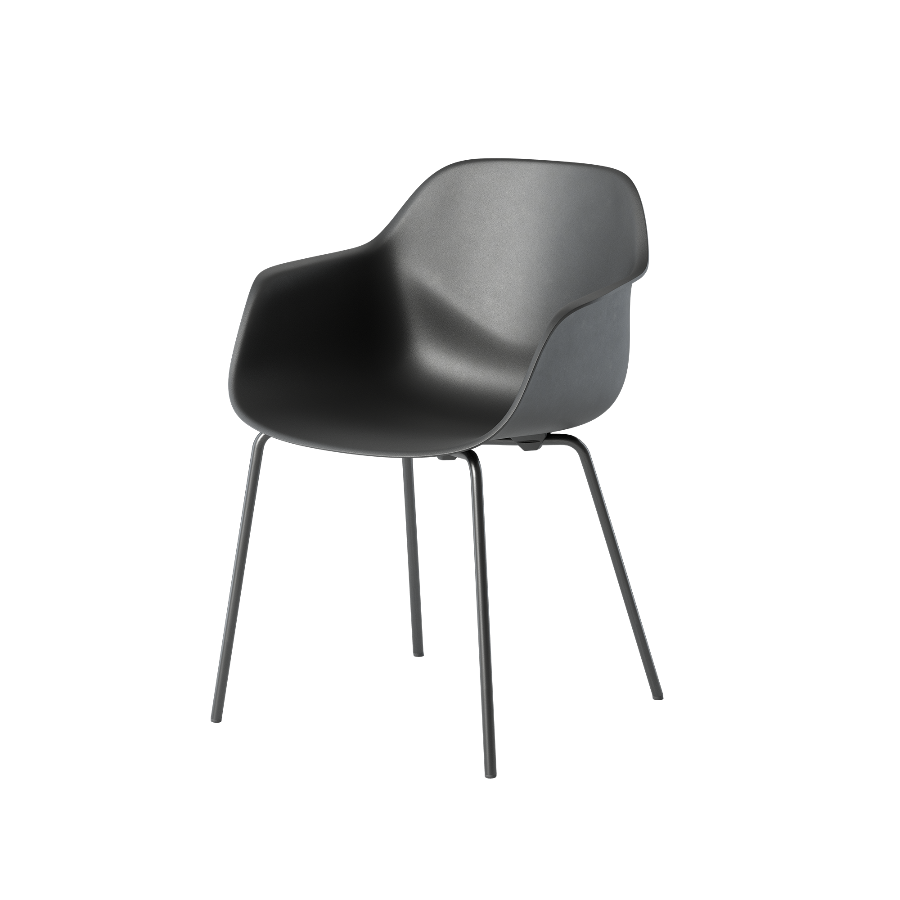 FourMe 44 bio-polypropylene 4 leg chair