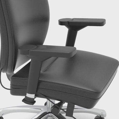 Domino High Back Black Ergonomic Posture Chair