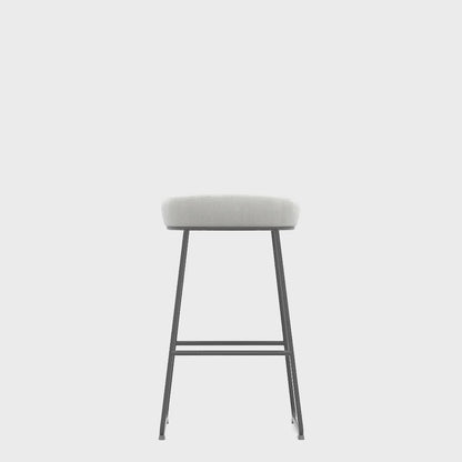 Turin Black Frame Stool