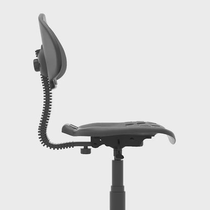 Malaga Polyurethane Medium Back Task Operator Office Chair