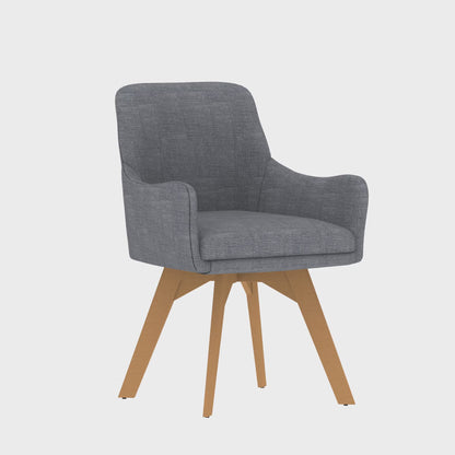 Carmen Wooden Leg Visitor Chair