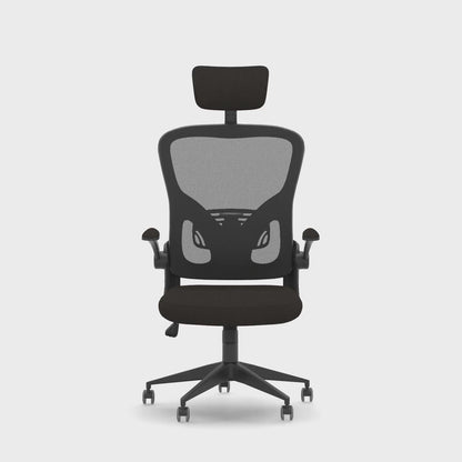 Ace Executive Mesh Chair With Folding Arms