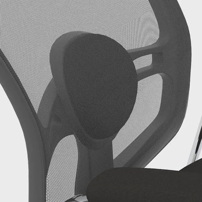 Portland Medium Mesh Back (Straight Leg) Visitor Chair with Arms