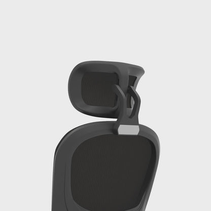 Iris Task Operator Mesh Back Fabric Seat With Headrest