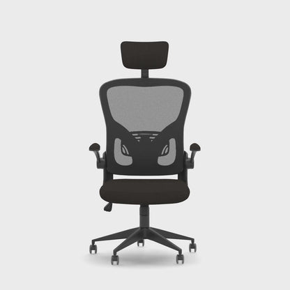 Ace Executive Mesh Chair With Folding Arms