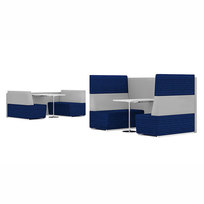 Fifteen 6 Seater Low Back Diner Unit