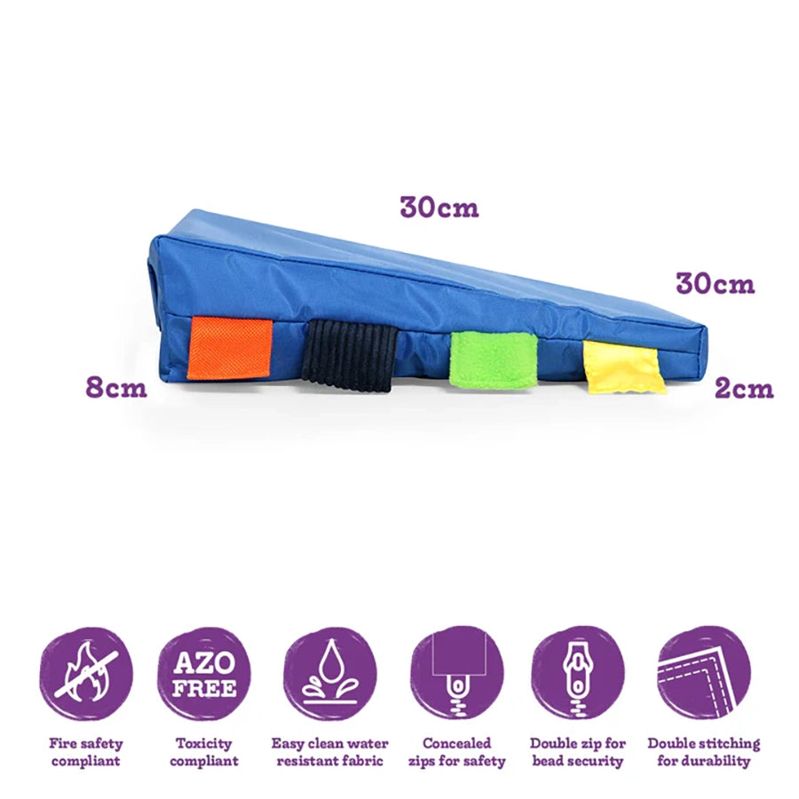 Sensory Touch Tags Posture Wedge (Single or Pack Of 5)