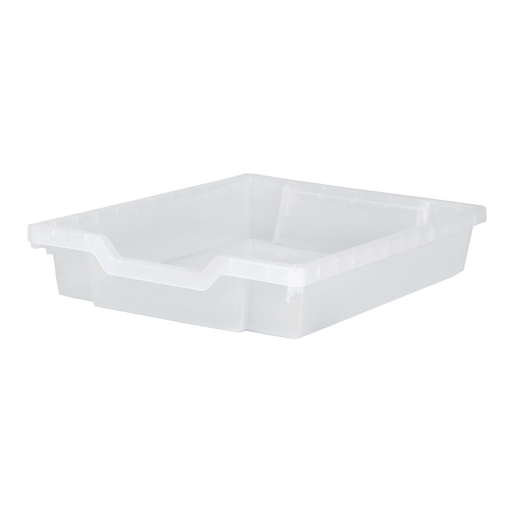 Gratnells shallow transparent storage tray
