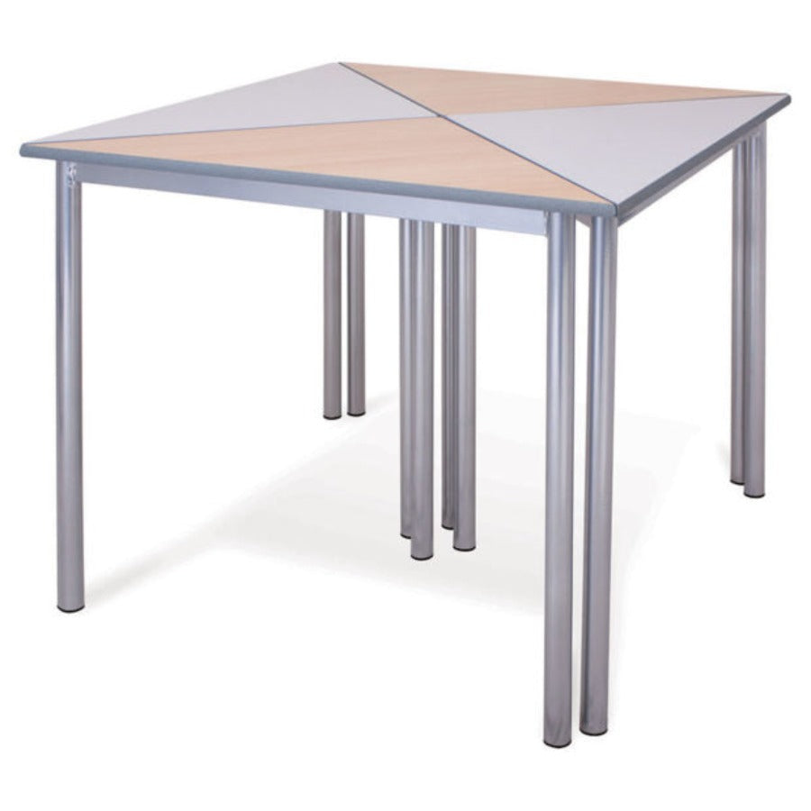 Cogent Classroom Table 1100x550 Triangular Textured PU Edge