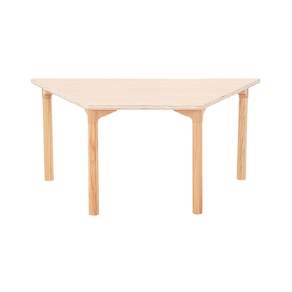 Beechwood Trapezoidal Table