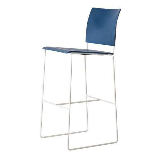 Blue Finn High Barstool