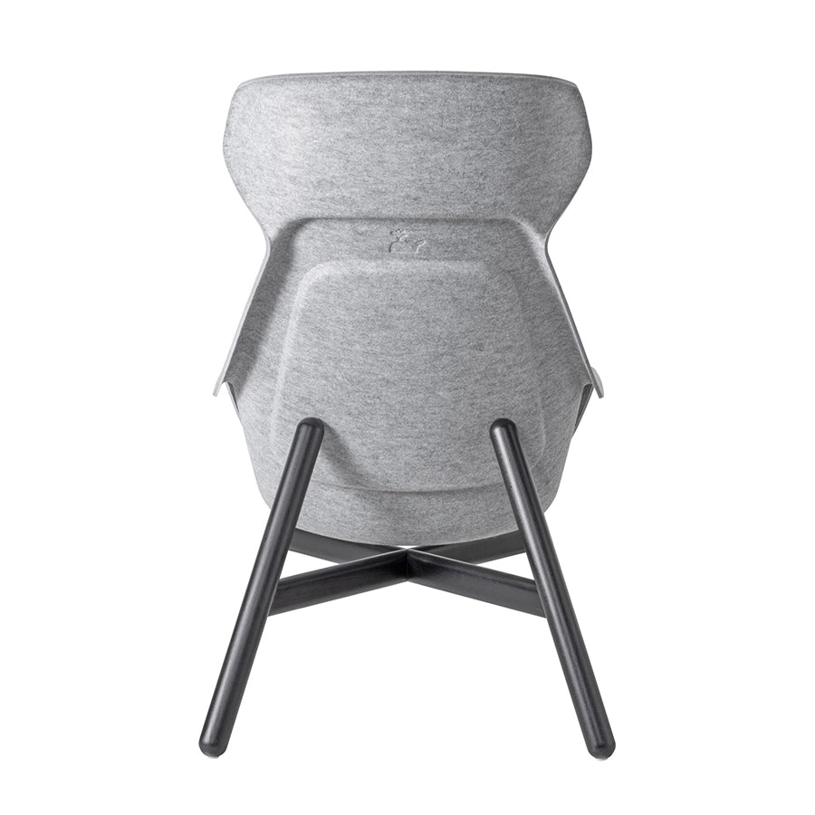 Felt Relax Wooden Frame Chair
