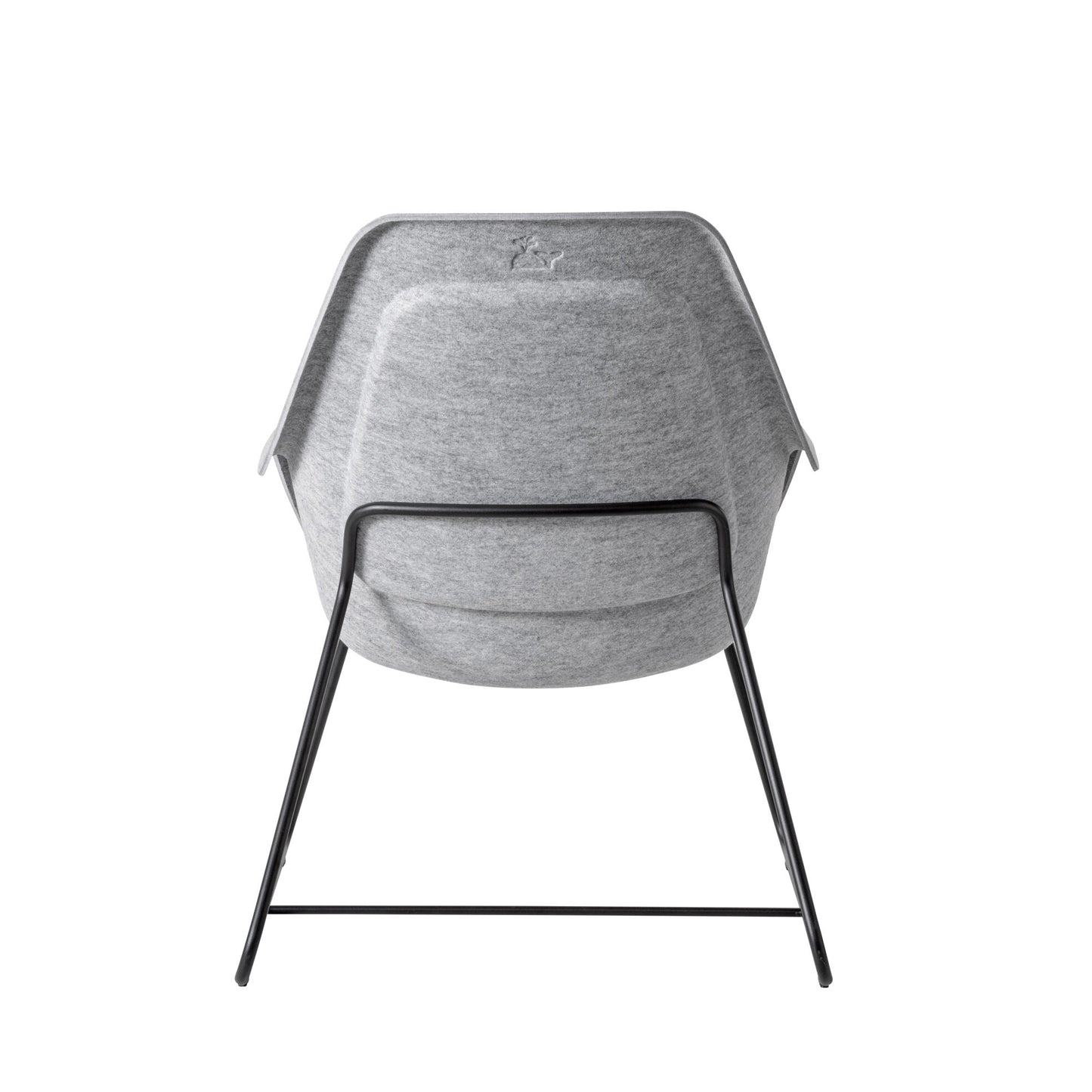 Felt Relax Skid Frame Chair