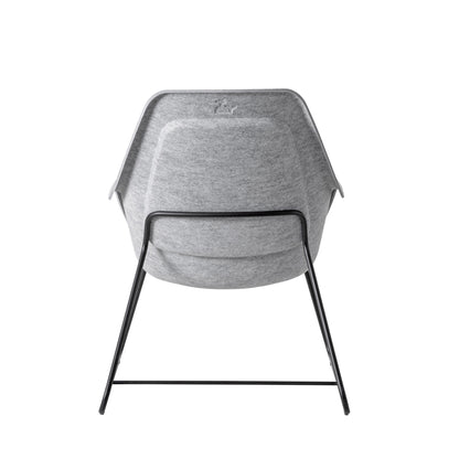 Felt Relax Skid Frame Chair