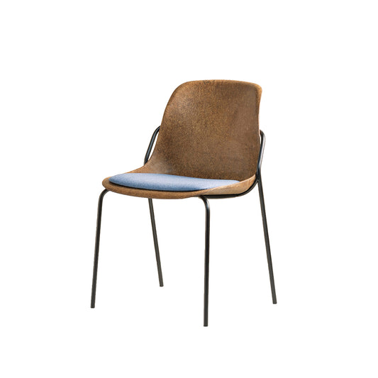Hemp Fine Chair with Upholstered Seat