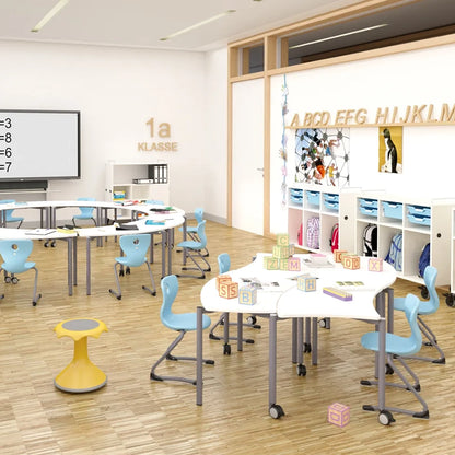 VS Shift + Base Stackable Convex Student Desk Available from Stock