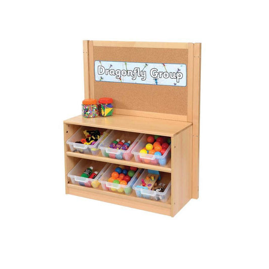 Rs Angled Tidy With Trays & Cork Divider