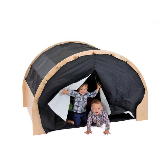 Play Pod & Canopy & 2 Sets Of Curtains