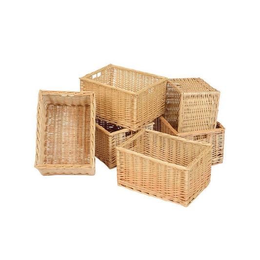 Wicker Basket (Deep Pack Of 6)