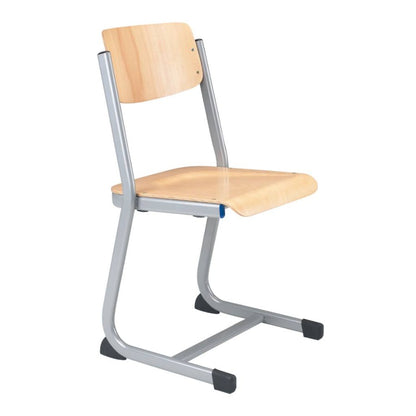 Alpha® Cantilever Classroom Chair Dove Grey RAL9006