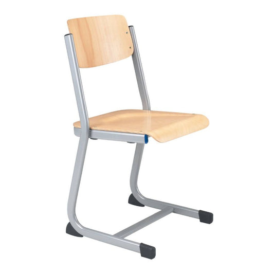 Alpha® Cantilever Classroom Chair Dove Grey RAL9006