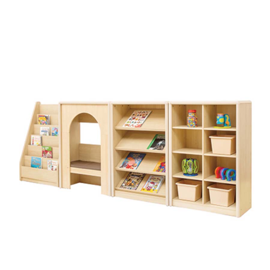 Elegant Adjustable Book Shelf Unit