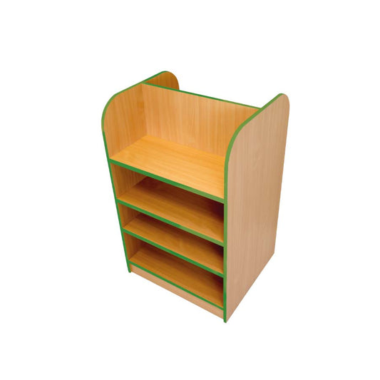 Smart Storage Double Sided Tall Bookcase 4 Shelves