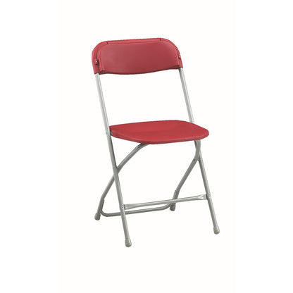 2200 Classic Poly Folding Chair Package (40x Chairs- 2x Straps - 1x Trolley)