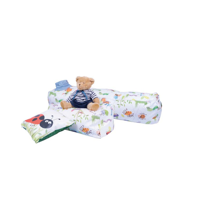 Nature Theme Four Seater Classroom Bench