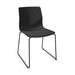 FourSure® 88 polypropylene skid frame stacking chair