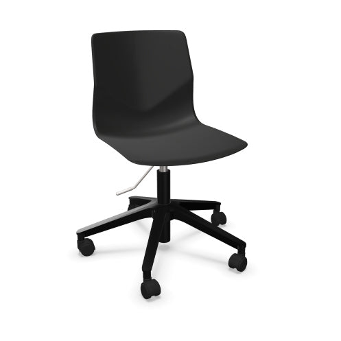 FourSure® 66 polypropylene with black base, castors and gas lift