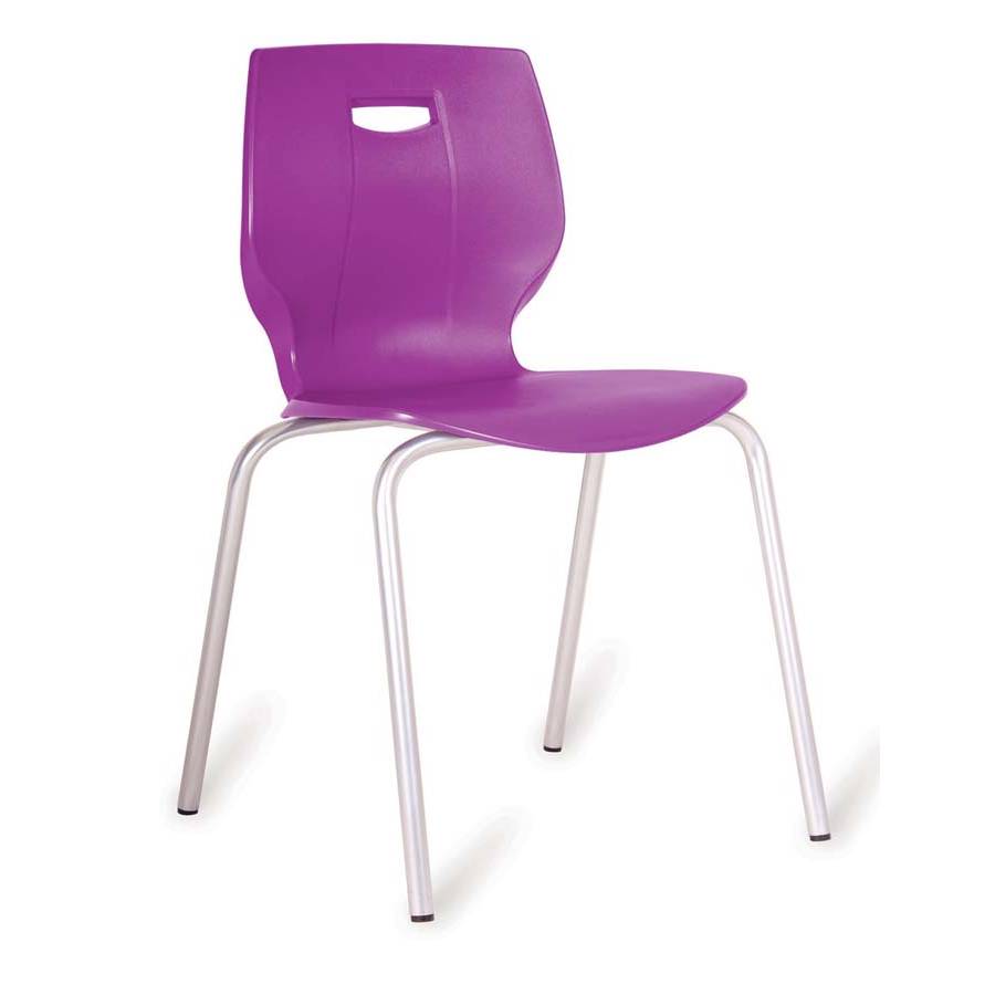 Geo 4 Legged Stacking Poly Chair Seat Height 380
