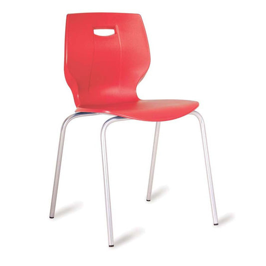 Geo 4 Legged Stacking Poly Chair Seat Height 380