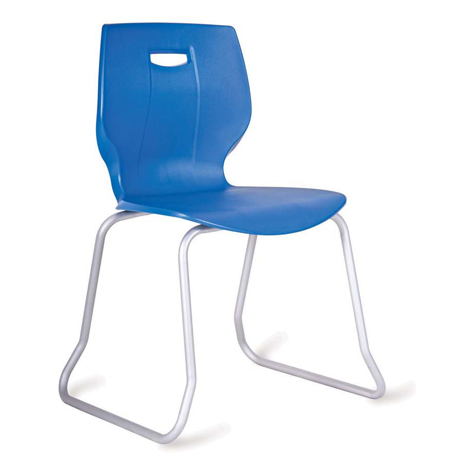 Geo Skid Base Stacking Poly Chair